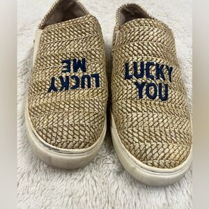 Lucky Brand Woven Slip-On Shoes
